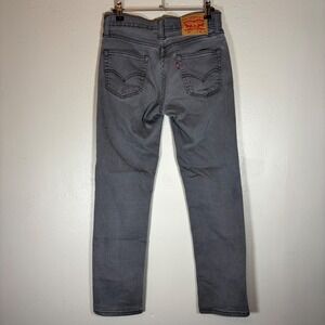 Levis 511 Slim Fit Grey Denim Jeans Mens 28x30 04511-2272